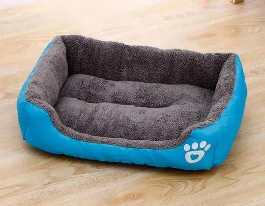 Pet Cat Dog Bed Cozy Square Plush Kennel Puppy Sofa Bed Cushion Pet Product Accessories For Small Medium Animal Doghouse Manwatstore