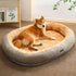 Pet Cat Dog Bed Cozy Square Plush Kennel Puppy Sofa Bed Cushion Pet Product Accessories For Small Medium Animal Doghouse Manwatstore
