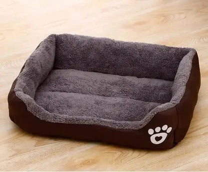 Pet Cat Dog Bed Cozy Square Plush Kennel Puppy Sofa Bed Cushion Pet Product Accessories For Small Medium Animal Doghouse Manwatstore