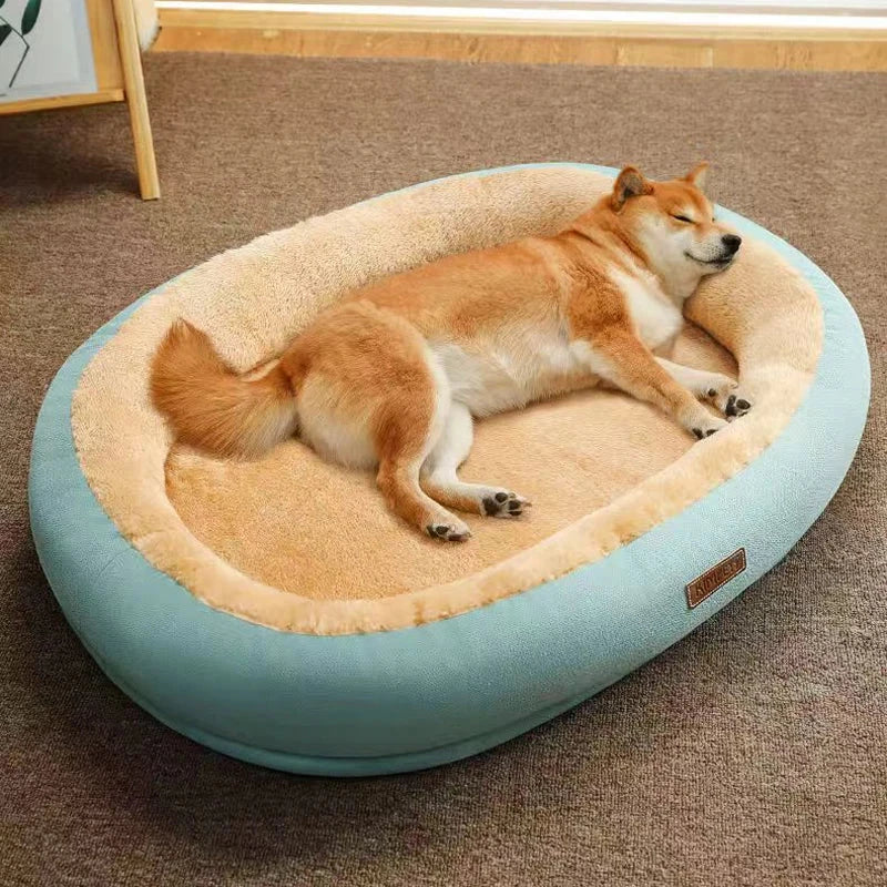 Pet Cat Dog Bed Cozy Square Plush Kennel Puppy Sofa Bed Cushion Pet Product Accessories For Small Medium Animal Doghouse Manwatstore
