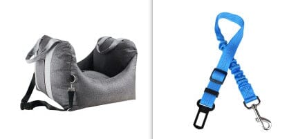 Pet Dog Car Carrier Seat Waterproof Basket Portable Car Seat Safety Travelling Mesh Hanging Bags Breathable Beds &amp; Sofas 0 Manwatstore