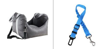 Pet Dog Car Carrier Seat Waterproof Basket Portable Car Seat Safety Travelling Mesh Hanging Bags Breathable Beds &amp; Sofas 0 Manwatstore