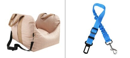 Pet Dog Car Carrier Seat Waterproof Basket Portable Car Seat Safety Travelling Mesh Hanging Bags Breathable Beds &amp; Sofas 0 Manwatstore