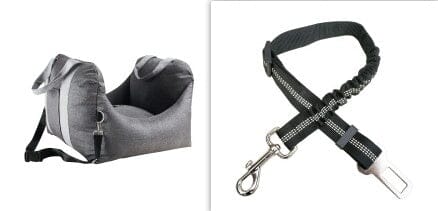 Pet Dog Car Carrier Seat Waterproof Basket Portable Car Seat Safety Travelling Mesh Hanging Bags Breathable Beds &amp; Sofas 0 Manwatstore