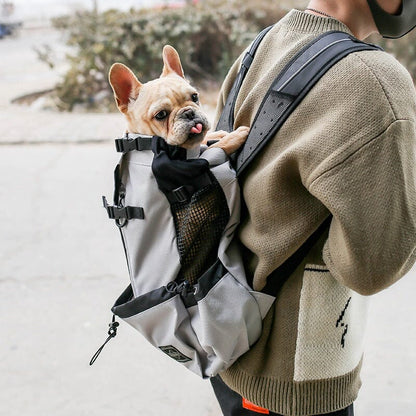 Pet Dog Carrier Bag Carrier For Dogs Backpack Out Double Shoulder Portable Travel Backpack Outdoor Dog Carrier Bag Travel 0 Manwatstore