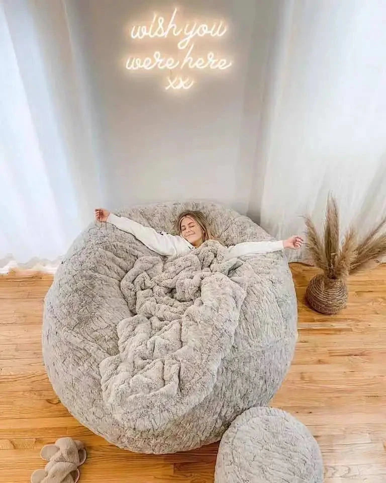 Plushy Bean Bag Cover Manwatstore