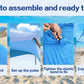 Portable Canopy Beach Tent Pop-up Sunshade UV Resistant Camping Bed Tent Windproof and Sunscreen Sun Shelter Canopy Garden House Manwatstore