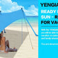 Portable Canopy Beach Tent Pop-up Sunshade UV Resistant Camping Bed Tent Windproof and Sunscreen Sun Shelter Canopy Garden House Manwatstore