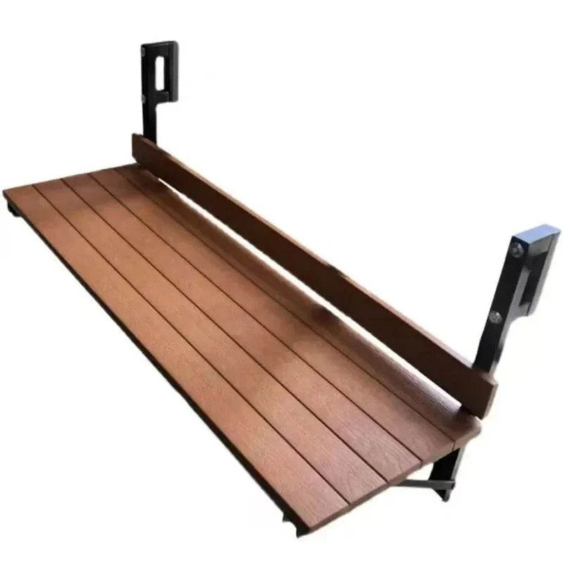 Portable Folding Desk Balcony Tables Multifunctional Hanging Railing Table Waterproof Modern Simple Small Home Design Furniture Manwatstore