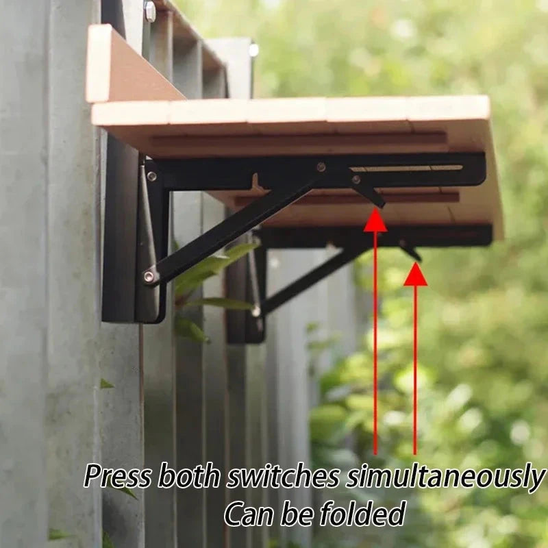 Portable Folding Desk Balcony Tables Multifunctional Hanging Railing Table Waterproof Modern Simple Small Home Design Furniture Manwatstore