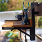 Portable Folding Desk Balcony Tables Multifunctional Hanging Railing Table Waterproof Modern Simple Small Home Design Furniture Manwatstore