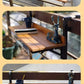 Portable Folding Desk Balcony Tables Multifunctional Hanging Railing Table Waterproof Modern Simple Small Home Design Furniture Manwatstore