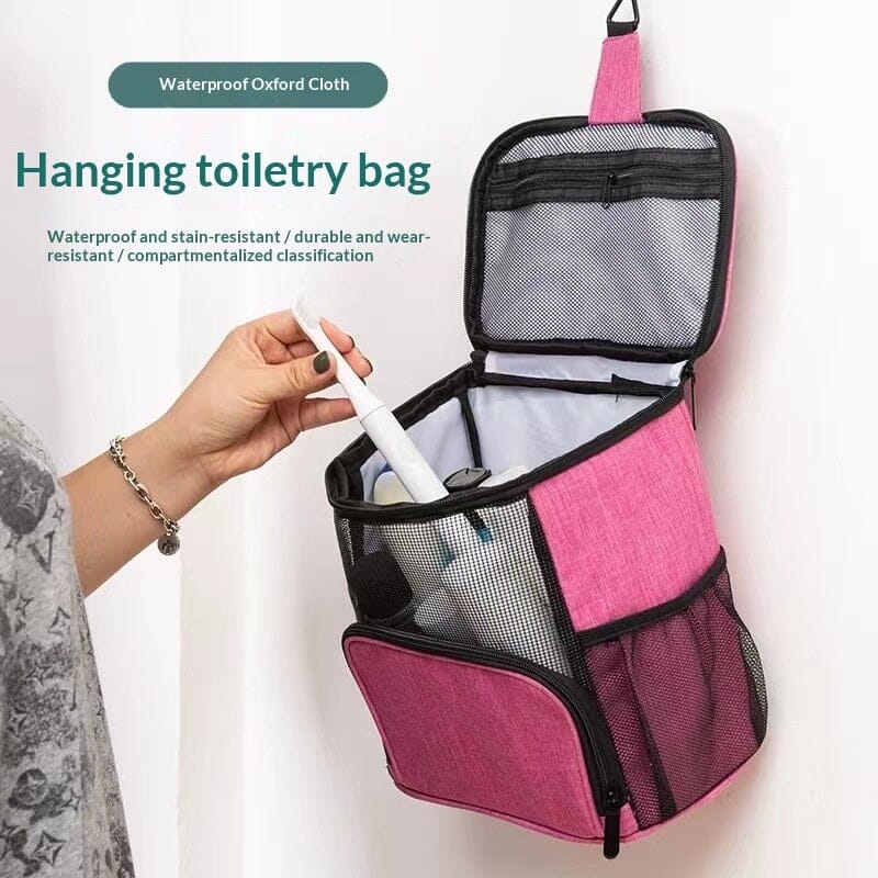 Portable Hanging Large-Capacity Toiletry Bag 0 Manwatstore