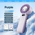 Portable High Speed Cooling Handheld Fan 3600mAh Rechargeable 100 Speed Adjustable Mini Foldable Air Cooling Turbo Fan & Lanyard Manwatstore
