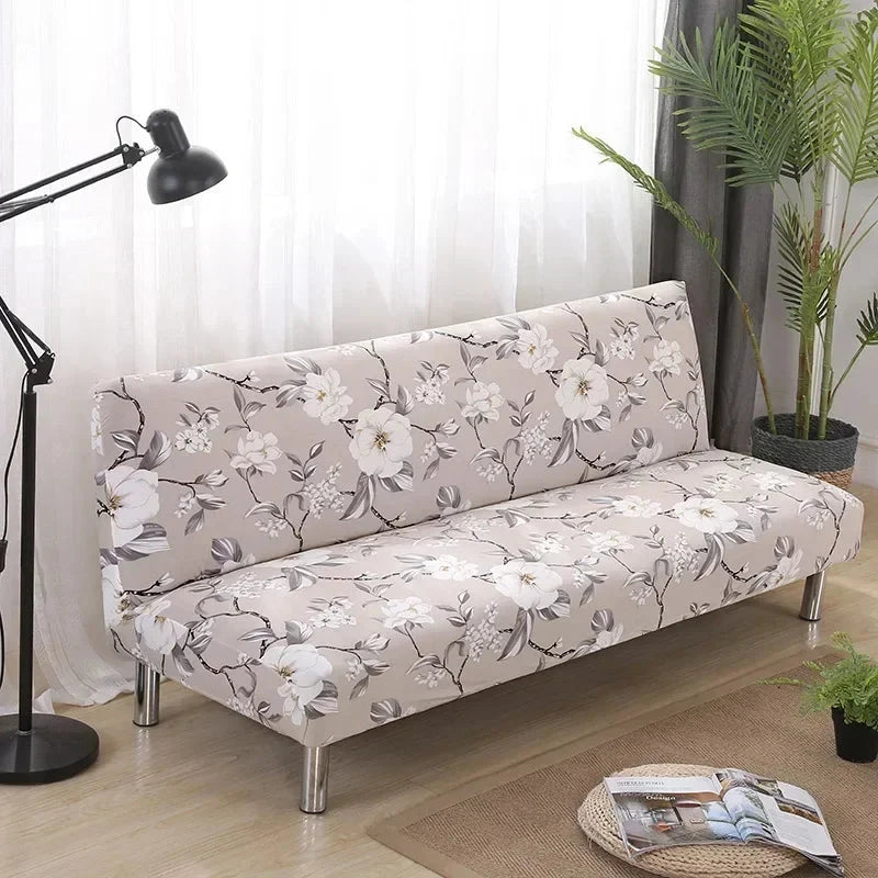 Printed Pattern folding sofa bed cover sofa covers spandex stretchdouble seat cover slipcovers for living room geometric print Manwatstore