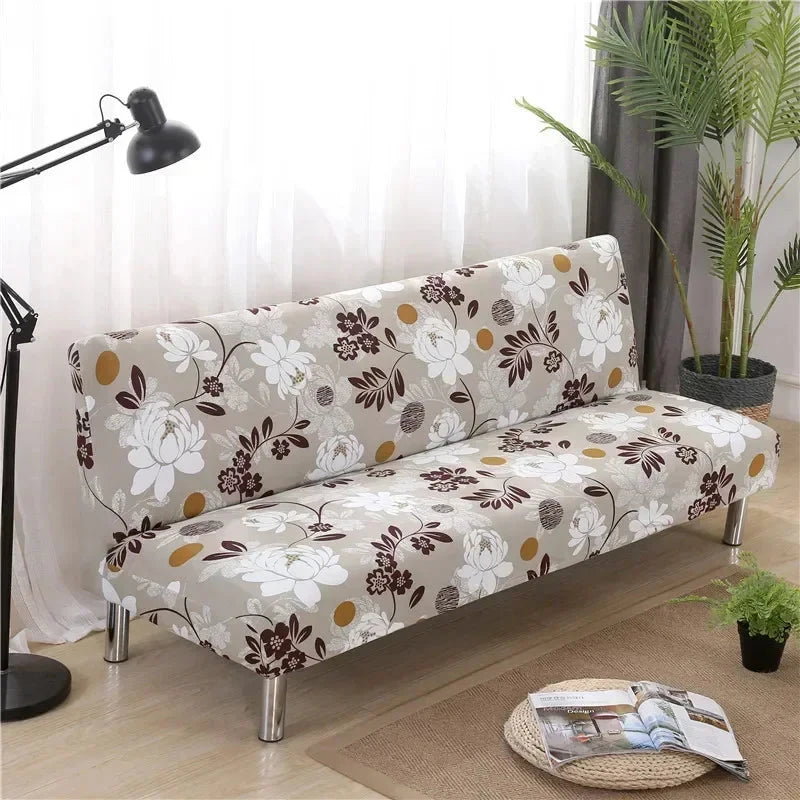 Printed Pattern folding sofa bed cover sofa covers spandex stretchdouble seat cover slipcovers for living room geometric print Manwatstore
