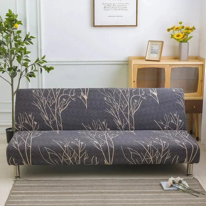 Printed Pattern folding sofa bed cover sofa covers spandex stretchdouble seat cover slipcovers for living room geometric print Manwatstore