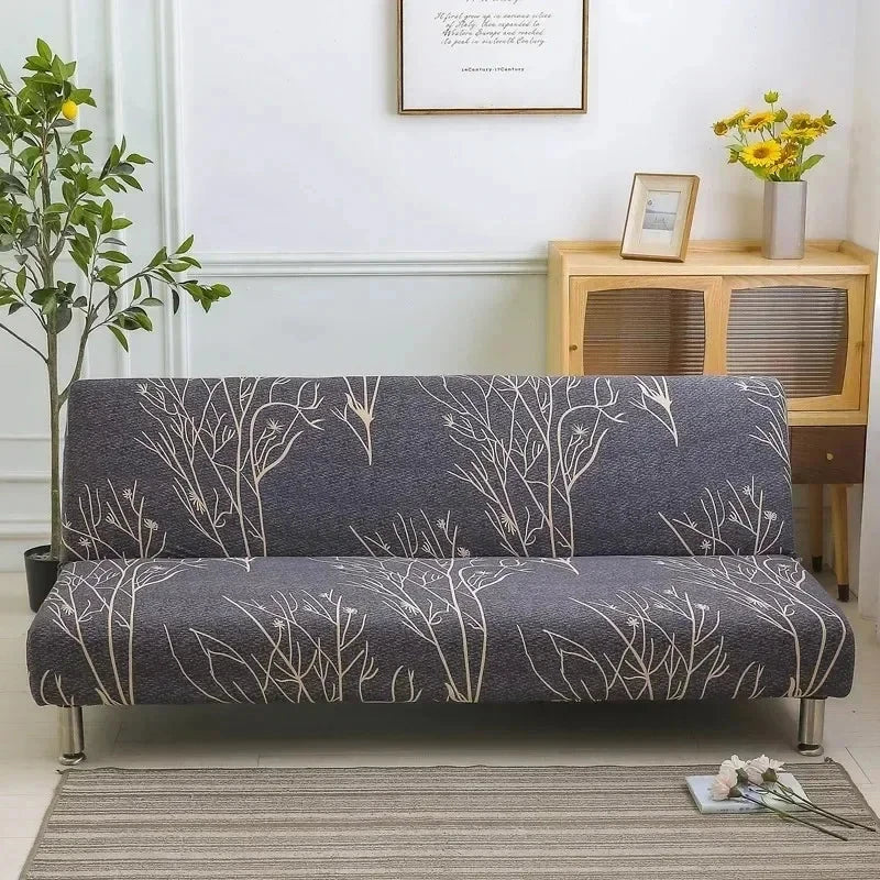Printed Pattern folding sofa bed cover sofa covers spandex stretchdouble seat cover slipcovers for living room geometric print Manwatstore