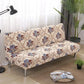 Printed Pattern folding sofa bed cover sofa covers spandex stretchdouble seat cover slipcovers for living room geometric print Manwatstore