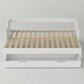PureNest™ Single Guest Sofa Bed with Pull-Out Trundle (3FT / 90 × 190 cm) – White Manwatstore