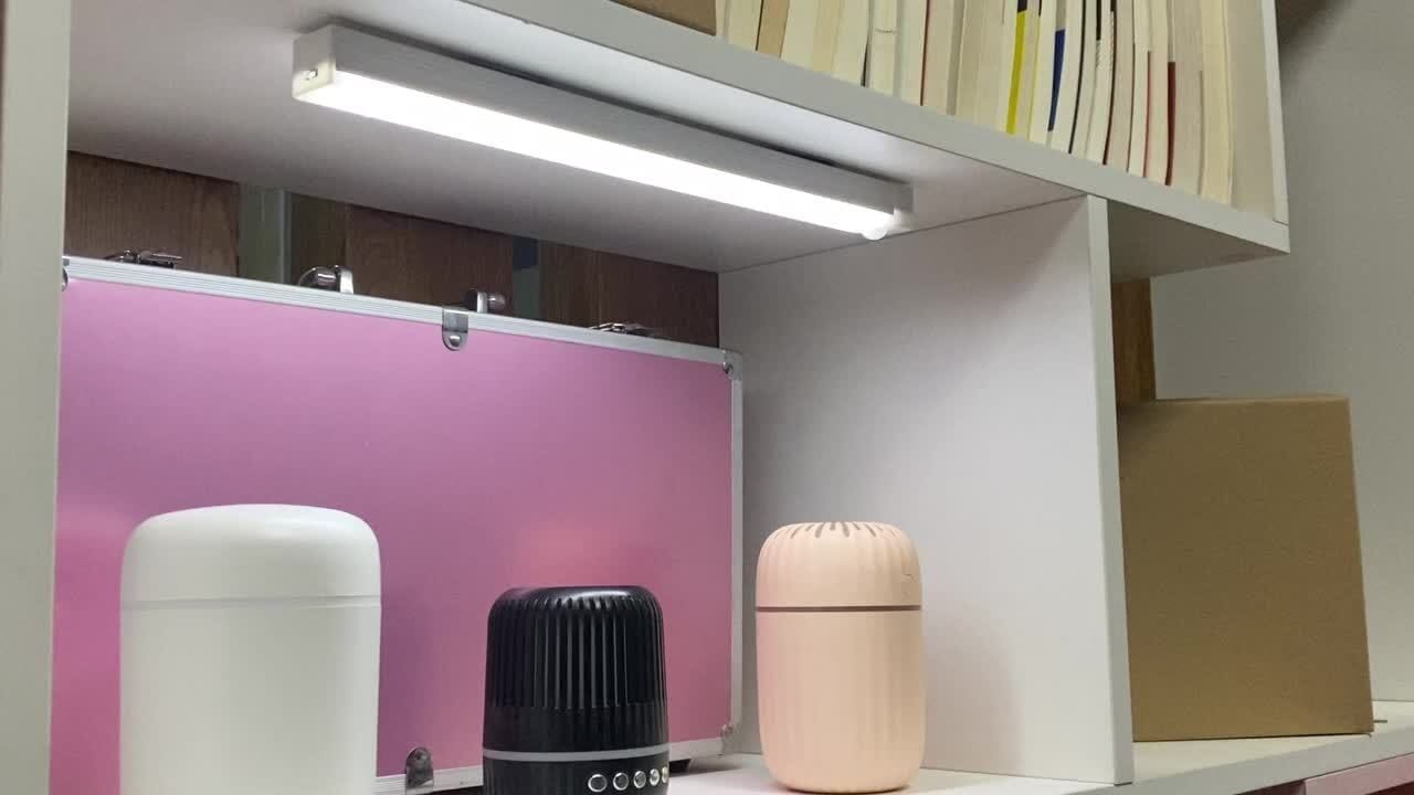 Rechargeable Motion Sensor LED Light Strip with Human Body Detection, Magnetic Adhesive & USB-Powered Smart Lighting - Cordless Floor/ Ceiling/ Wall Light for Kitchen, Wardrobe, Stairs, Hallway - Energy-Efficient LED Tube Lig Manwatstore