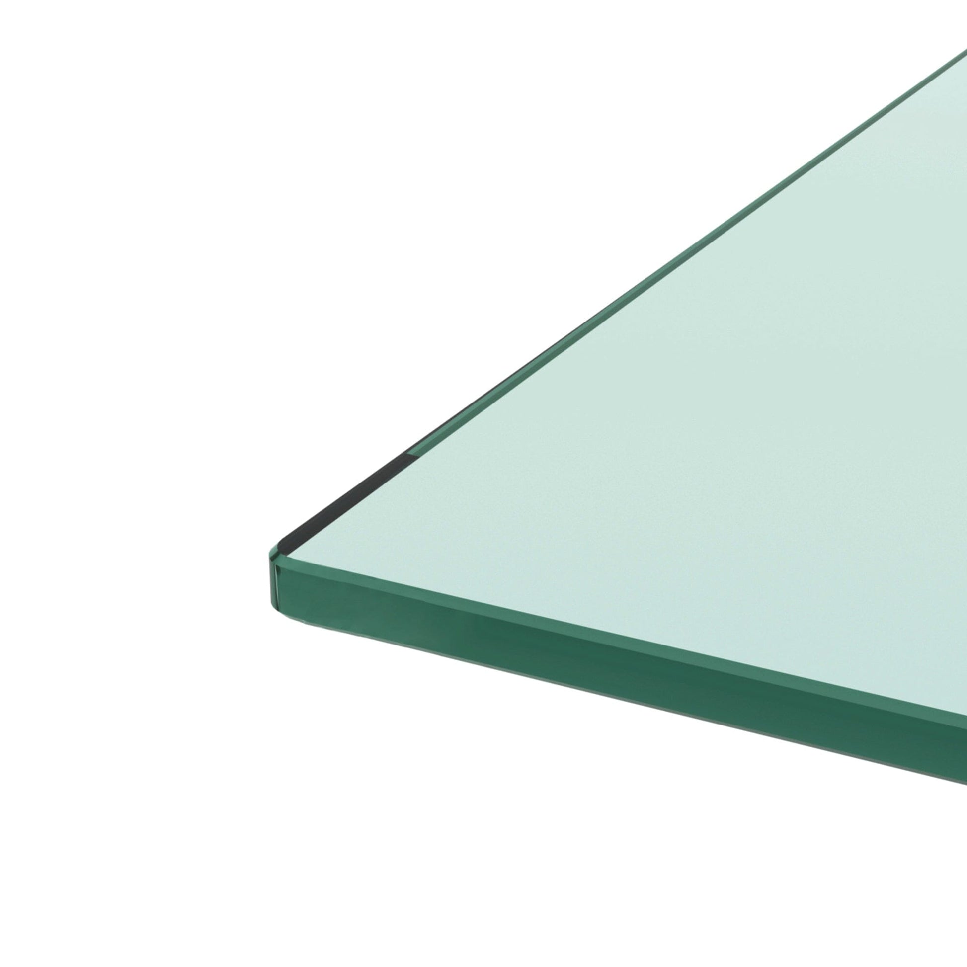 Rectangle Black Glass Coffee Table Modern Side Center Tables For Living Room 0 Manwatstore