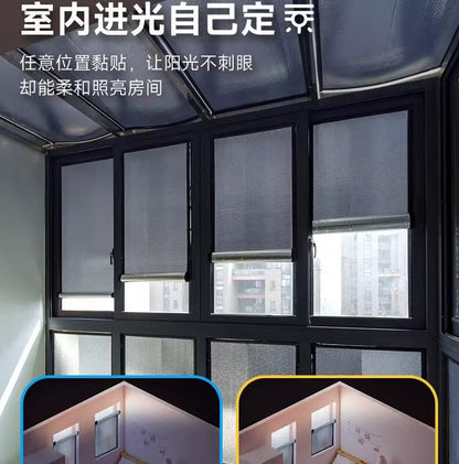 Reflective Window Insulation Film – Aluminium Foil Sun Shade Privacy Screen with UV &amp; Heat Protection Manwatstore