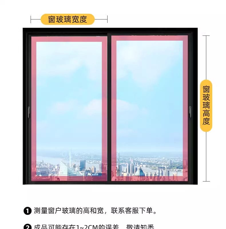 Reflective Window Insulation Film – Aluminium Foil Sun Shade Privacy Screen with UV &amp; Heat Protection Manwatstore