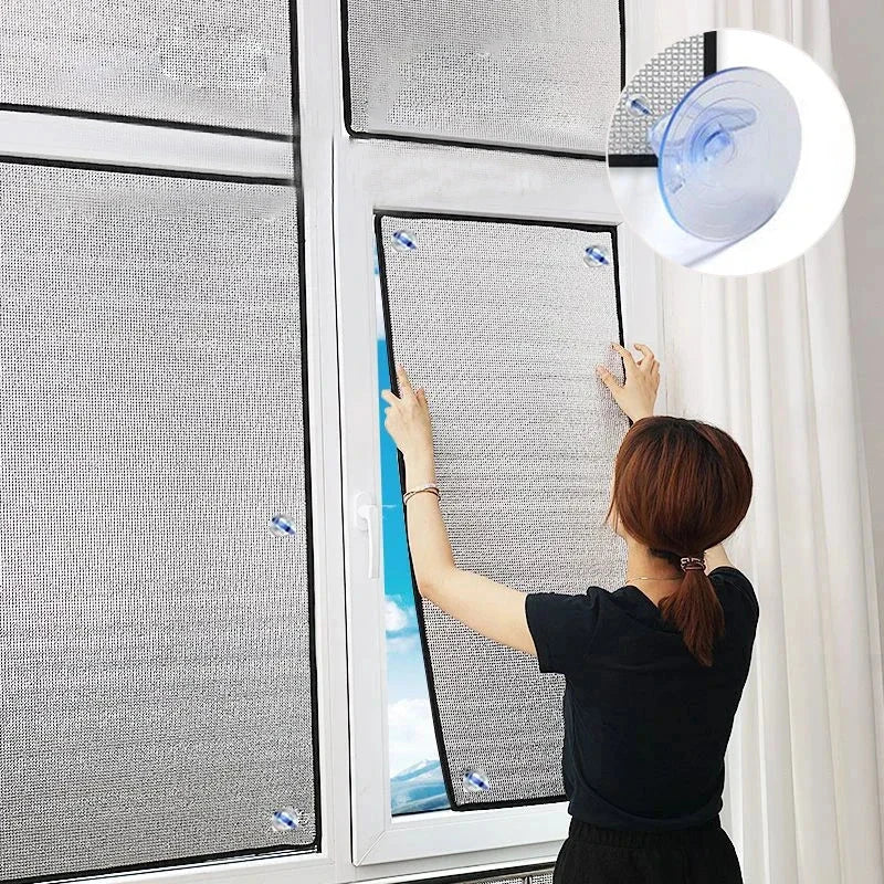 Reflective Window Insulation Film – Aluminium Foil Sun Shade Privacy Screen with UV &amp; Heat Protection Manwatstore