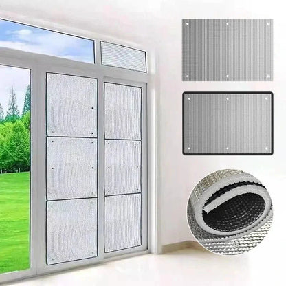 Reflective Window Insulation Film – Aluminium Foil Sun Shade Privacy Screen with UV &amp; Heat Protection Manwatstore