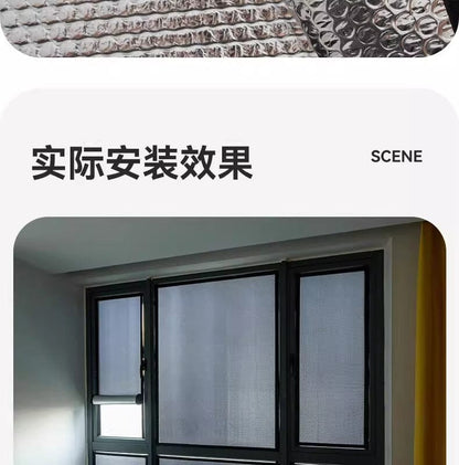 Reflective Window Insulation Film – Aluminium Foil Sun Shade Privacy Screen with UV &amp; Heat Protection Manwatstore