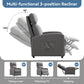 Relaxo Push-Back Recliner Chair with Lumbar Support & Adjustable Leg Rest Manwatstore