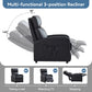 Relaxo Push-Back Recliner Chair with Lumbar Support & Adjustable Leg Rest Manwatstore