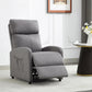 Relaxo Push-Back Recliner Chair with Lumbar Support & Adjustable Leg Rest Manwatstore