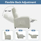 Relaxo Push-Back Recliner Chair with Lumbar Support & Adjustable Leg Rest Manwatstore