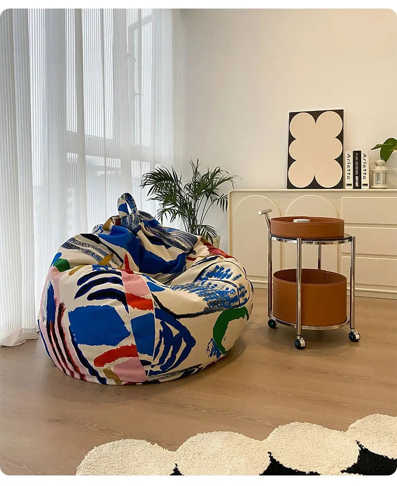 Replica Modern Bean Bag Sofa Classic Minimalist Living Room Bean Bag Sofa Lounge Designer Postmodern Divano Unique Furniture Manwatstore
