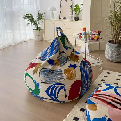 Replica Modern Bean Bag Sofa Classic Minimalist Living Room Bean Bag Sofa Lounge Designer Postmodern Divano Unique Furniture Manwatstore