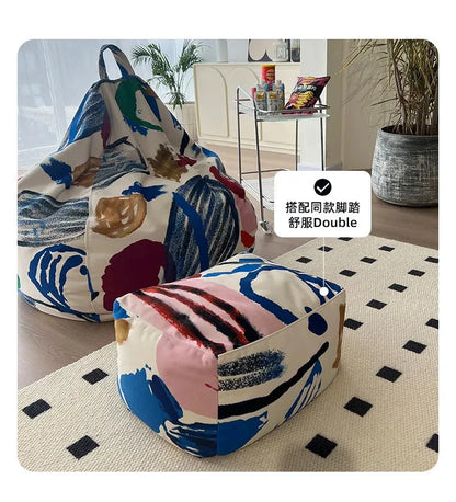 Replica Modern Bean Bag Sofa Classic Minimalist Living Room Bean Bag Sofa Lounge Designer Postmodern Divano Unique Furniture Manwatstore