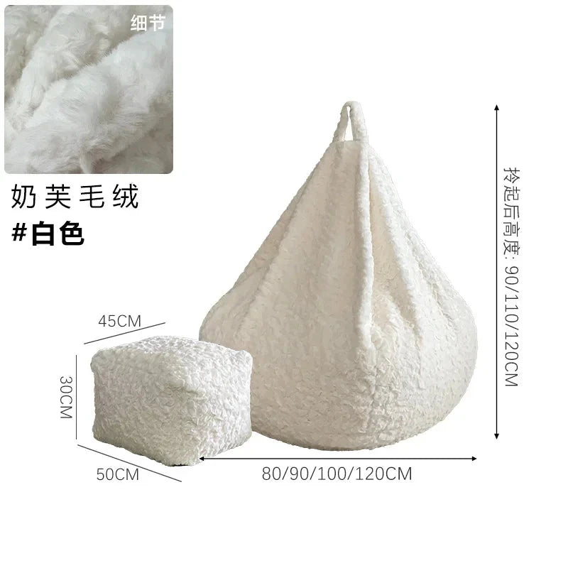 Replica Modern Bean Bag Sofa Classic Minimalist Living Room Bean Bag Sofa Lounge Designer Postmodern Divano Unique Furniture Manwatstore