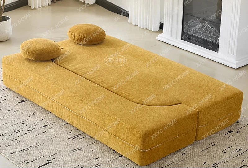 RetroFold™ Fabric Folding Sofa Bed (Vacuum-Compressed) Manwatstore