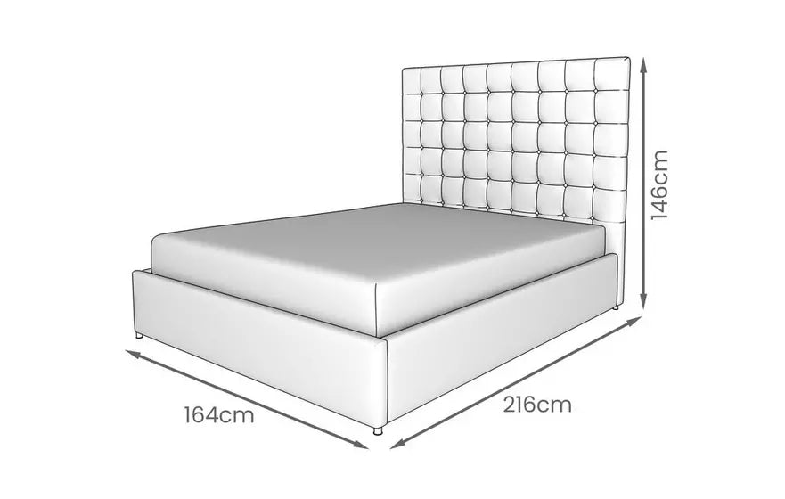 Rhea | King Ottoman Bed Beds & Bed Frames Manwatstore