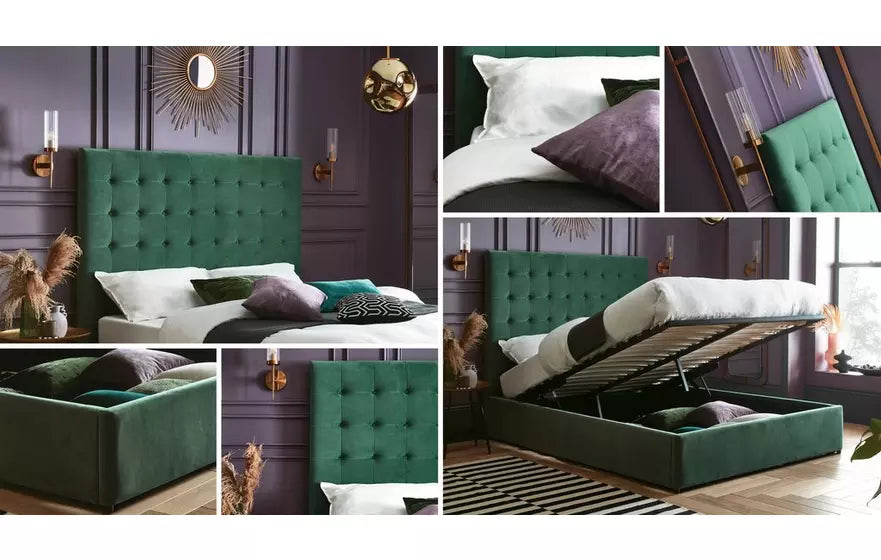 Rhea | King Ottoman Bed Beds & Bed Frames Manwatstore