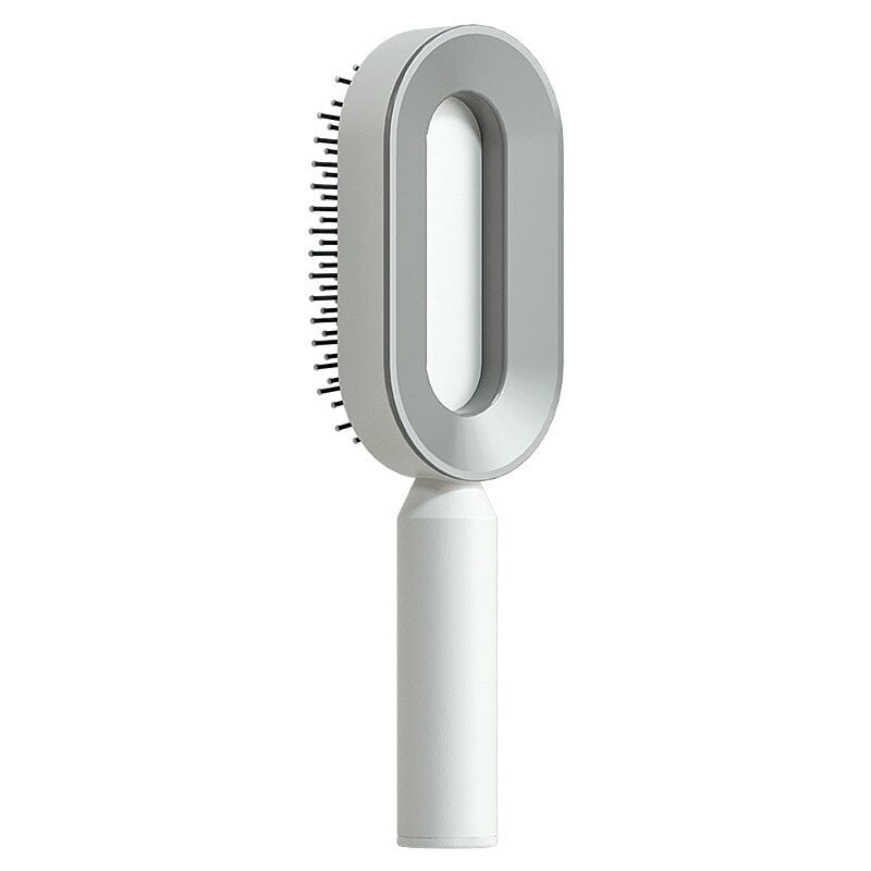 Self Cleaning Hair Brush For Women One-key Cleaning Hair Loss Airbag Massage Scalp Comb Anti-Static Hairbrush 0 Manwatstore