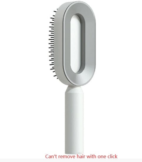 Self Cleaning Hair Brush For Women One-key Cleaning Hair Loss Airbag Massage Scalp Comb Anti-Static Hairbrush 0 Manwatstore