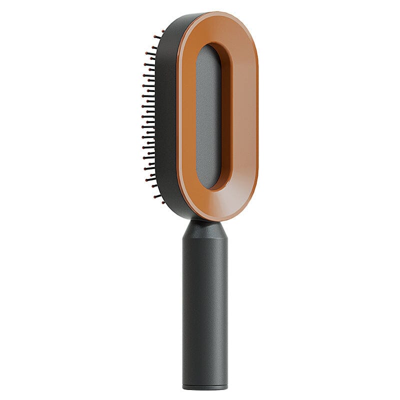 Self Cleaning Hair Brush For Women One-key Cleaning Hair Loss Airbag Massage Scalp Comb Anti-Static Hairbrush 0 Manwatstore