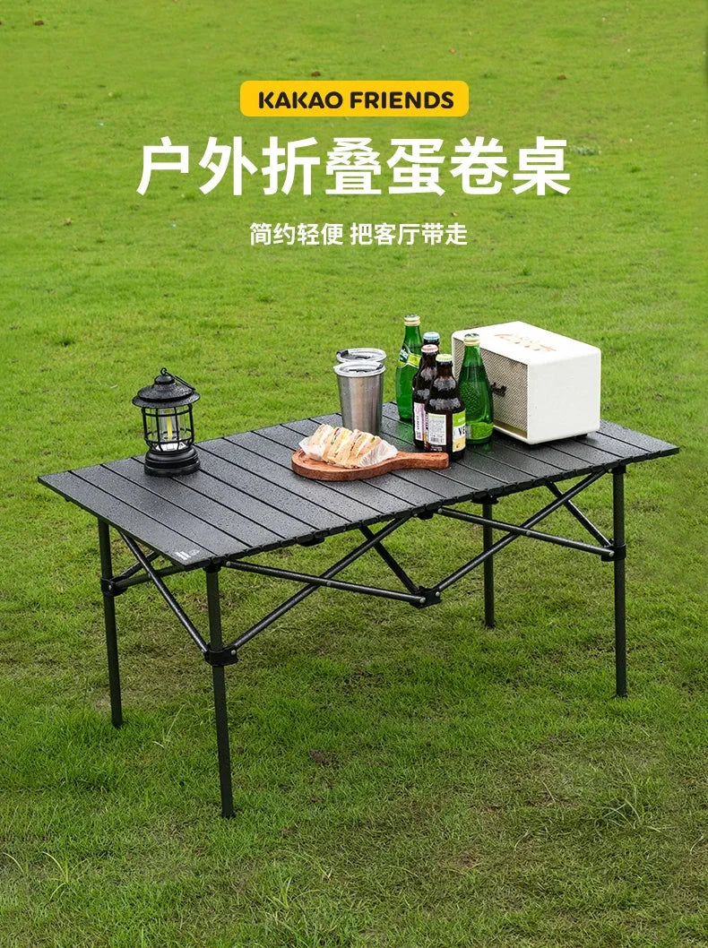Sets Dining Camping Table Nordic Quality Waterproof Foldable Camping Table Portable Equipment Salon De Jardin Outdoor Furniture Manwatstore