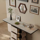 Simple Design Entryways Table Beauty Premium Exquisite Glamour Console Table Trendy Luxury Schreibtisch Living Room Furniture Manwatstore