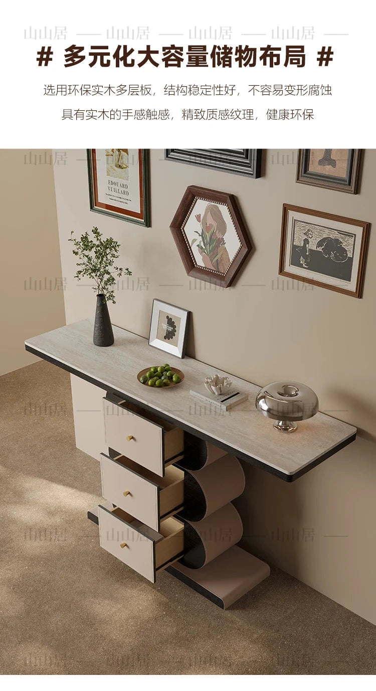 Simple Design Entryways Table Beauty Premium Exquisite Glamour Console Table Trendy Luxury Schreibtisch Living Room Furniture Manwatstore