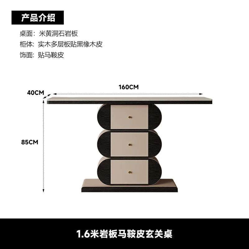 Simple Design Entryways Table Beauty Premium Exquisite Glamour Console Table Trendy Luxury Schreibtisch Living Room Furniture Manwatstore