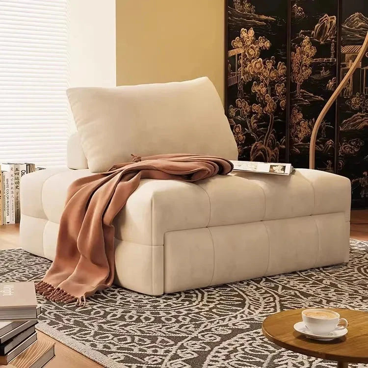 Single folding sofa bed Living room multifunctional retractable study balcony multifunctional bed Manwatstore